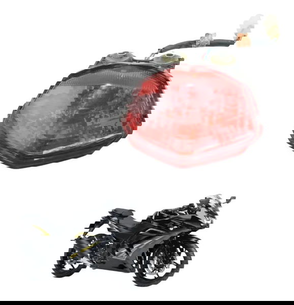 Lanterna Traseira Kawasaki Ninja 250r 09-12 Original Ambos Lados