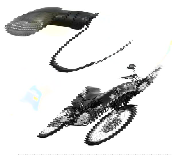 Pisca Diant Dir Tras Esq C/avari Yamaha Xtz 250 Tenere 16-19 Direito Preto