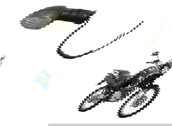 Pisca Diant Dir Tras Esq C/avari Yamaha Xtz 250 Tenere 16-19 Direito Preto