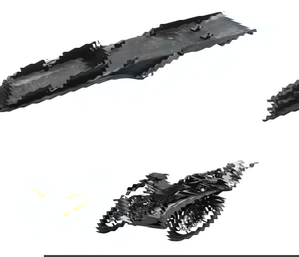 Paralama Interno B Traseiro Kawasaki Ninja 250r 09-12 Origin Preto