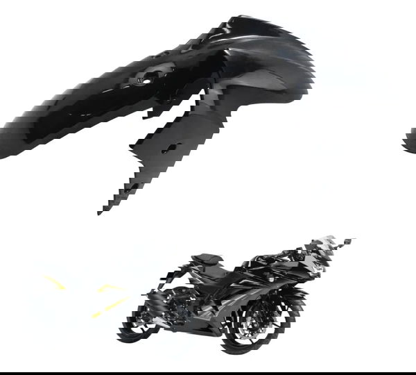 Paralama Dianteiro C/detal Kawasaki Ninja 250r 09-12 Origina