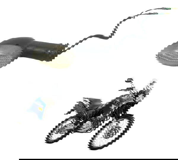 Pisca Diant Esq Tras Dir C/ava Yamaha Xtz 250 Tenere 16-19 Esquerdo Preto
