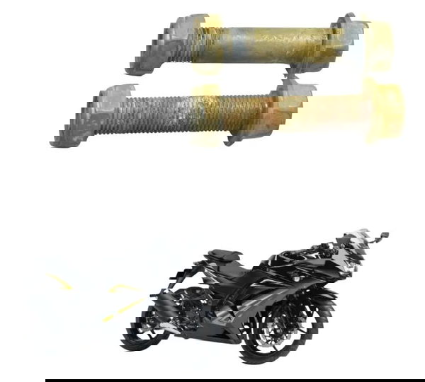 Par Parafuso Amortecedor Tras Kawasaki Ninja 250r 09-12 Orig