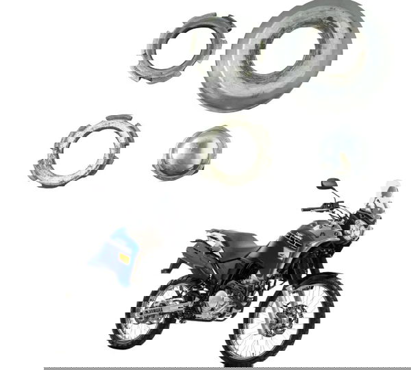 Porca Mesa Superior Yamaha Xtz 250 Tenere 16-19 Origina