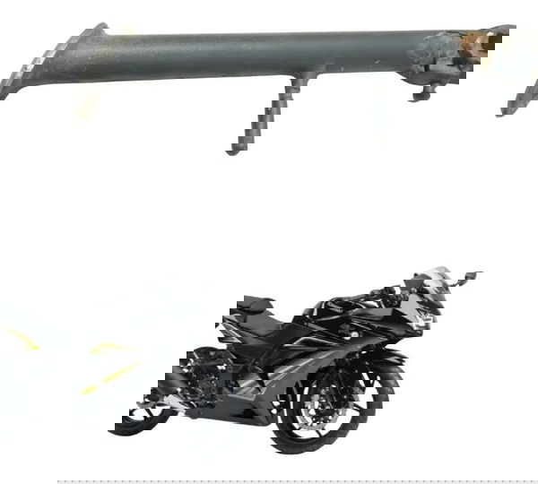 Pedal Descanso Lat C/ Avaria Kawasaki Ninja 250r 09-12 Origi