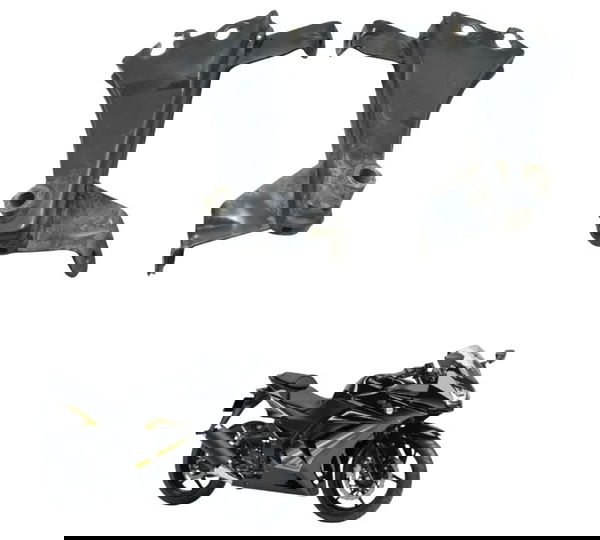 Par Suporte Motor Frontal C/avaria Kawasaki Ninja 250r 09-12