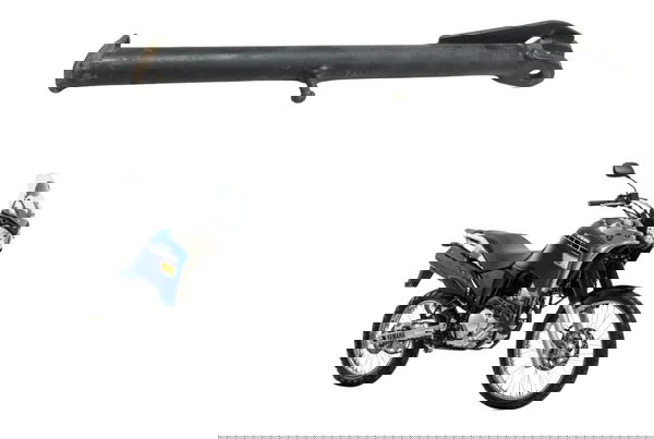 Pedal Descanso Lateral C/avaria Yamaha Xtz 250 Tenere 16-19