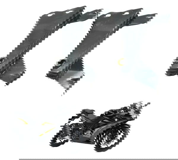 Par Suporte Motor Frontal Kawasaki Ninja 250r 09-12 Original