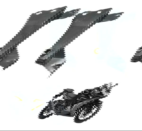 Par Suporte Motor Frontal Kawasaki Ninja 250r 09-12 Original