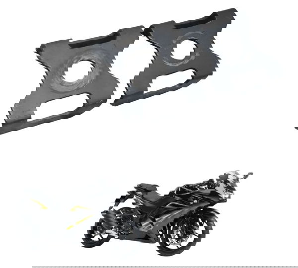 Par Suporte Esticador Corrente Kawasaki Ninja 250r 09-12