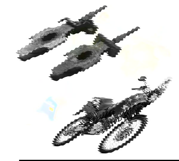Par Esticador Corrente Yamaha Xtz 250 Tenere 16-19 Origina Preto