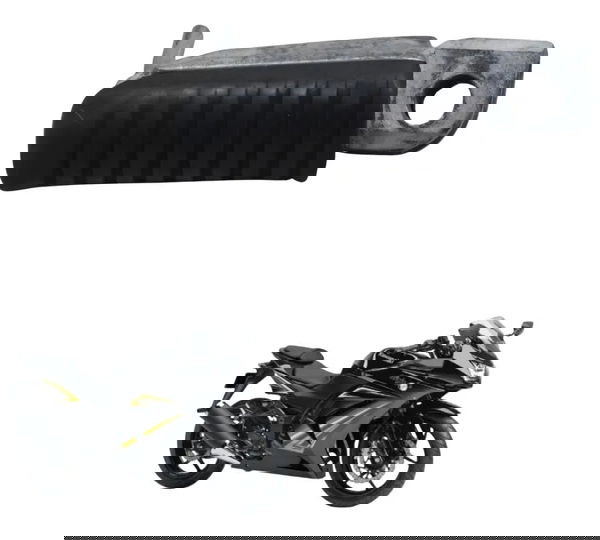 Pedaleira Diant Esq C/avaria Kawasaki Ninja 250r 09-12 Origi