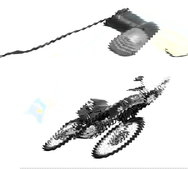Pisca Diant Dir Tras Esq C/detal Yamaha Xtz 250 Tenere 16-19 Direito Preto