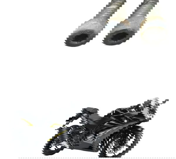 Par Parafuso Suporte Pinça Tras Kawasaki Ninja 250r 09-12