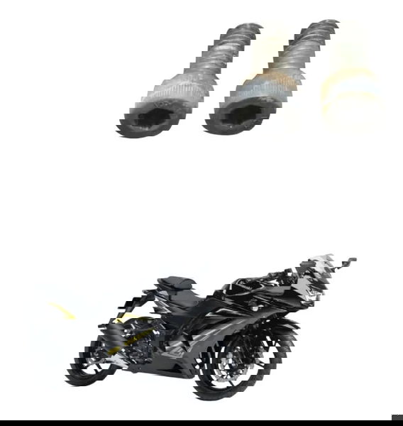 Par Parafuso Suporte Pinça Tras Kawasaki Ninja 250r 09-12