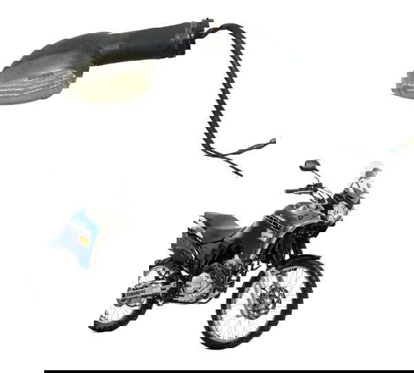 Pisca Diant Dir Tras Esq Yamaha Xtz 250 Tenere 16-19 Origina Esquerdo Preto