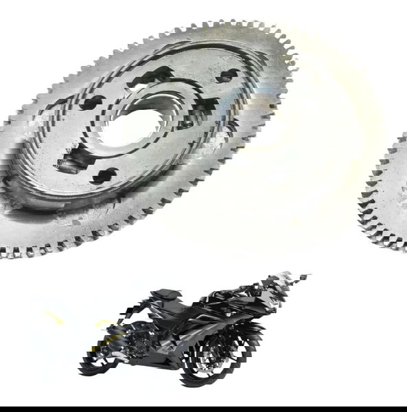 Placa Partida C/ Detalhes Kawasaki Ninja 250r 09-12 Original