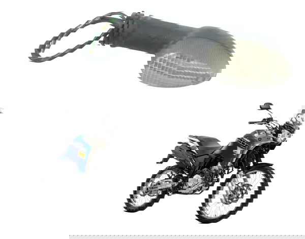 Pisca Diant Esq Tras Dir Yamaha Xtz 250 Tenere 16-19 Origina Direito Cinza-escuro
