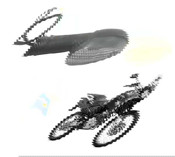 Pisca Dianteiro Esq Tras Dir Yamaha Xtz 250 Tenere 16-19 Ori Direito Cinza-escuro