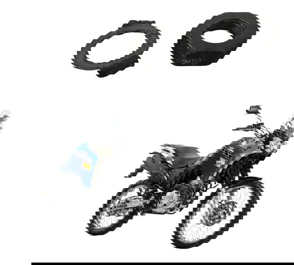 Porca Pinhão Yamaha Xtz 250 Tenere 16-19 Origina