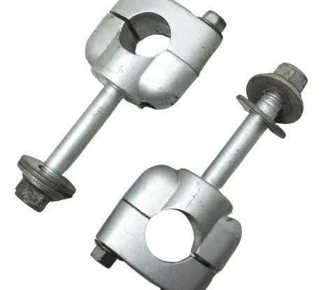 Par Riser Guidão Yamaha Xtz 250 Tenere 16-19 Origina Prateado