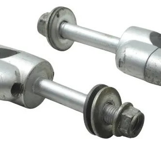 Par Riser Guidão Yamaha Xtz 250 Tenere 16-19 Origina Prateado