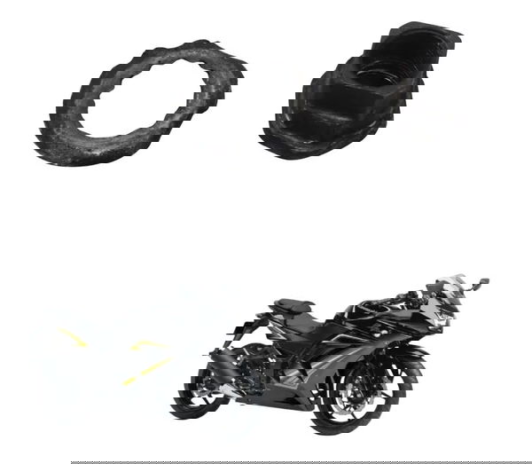 Porca Trava Pinhão Kawasaki Ninja 250r 09-12 Original