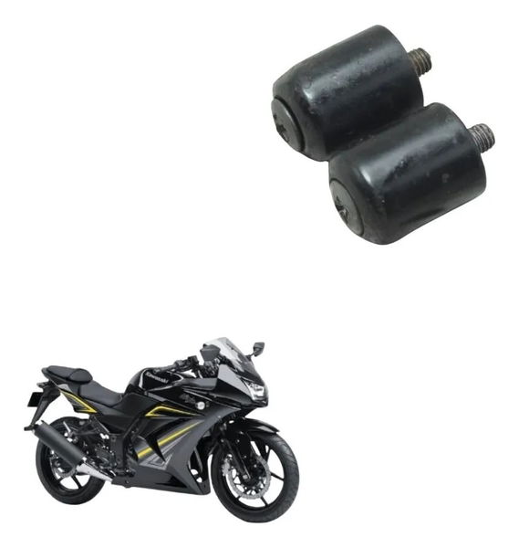 Par Peso Guidão Kawasaki Ninja 250r 09-12 Original