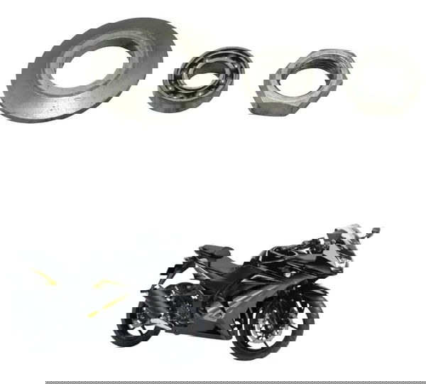 Porca Campana Embreagem Kawasaki Ninja 250r 09-12 Original