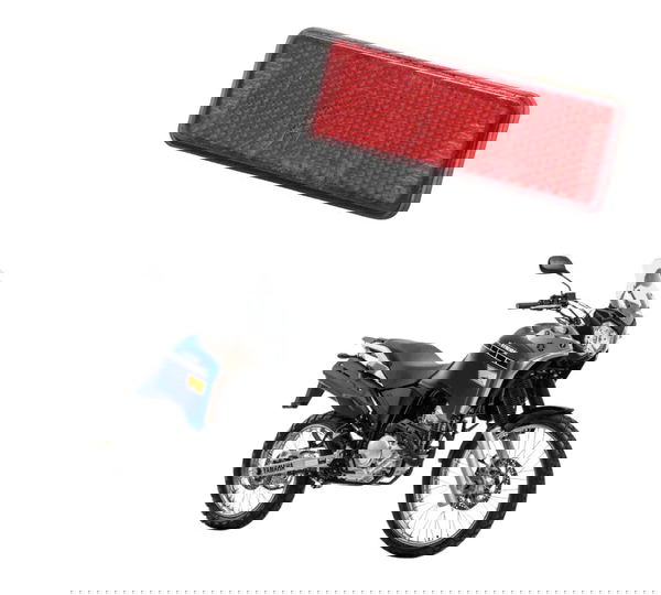 Refletor Olho Gato Yamaha Xtz 250 Tenere 16-19 Original