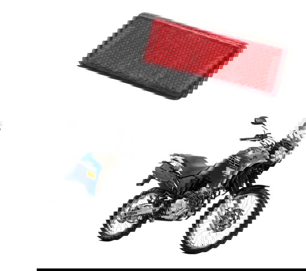 Refletor Olho Gato Yamaha Xtz 250 Tenere 16-19 Original