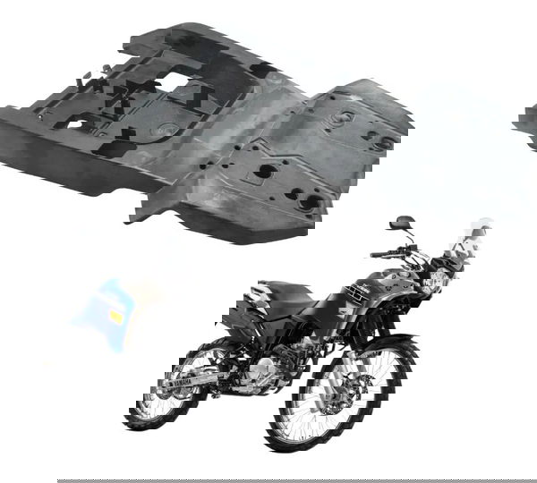 Rabeta Paralama Traseiro Yamaha Xtz 250 Tenere 16-19 Origina Preto