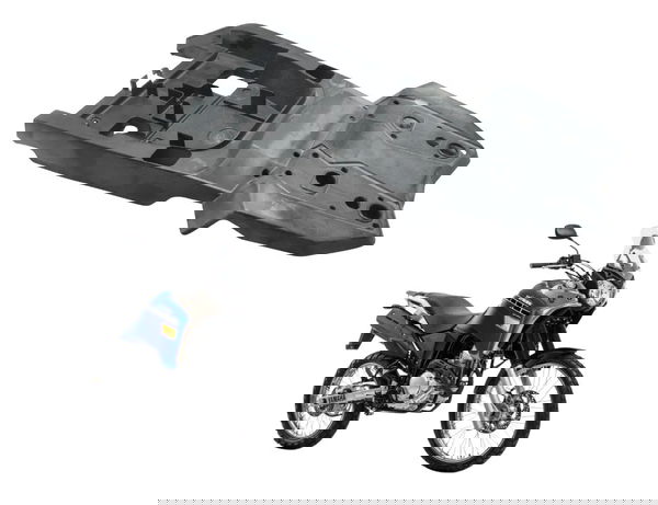 Rabeta Paralama Traseiro Yamaha Xtz 250 Tenere 16-19 Origina Preto