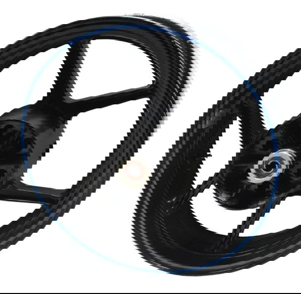 Roda Traseira Kawasaki Ninja 250r 09-12 Original Preto