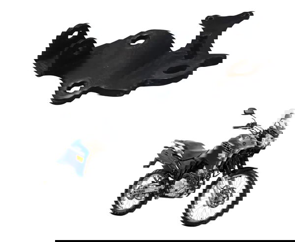Suporte Pedaleira Dianteira Esq Yamaha Xtz 250 Tenere 16-19 Cinza