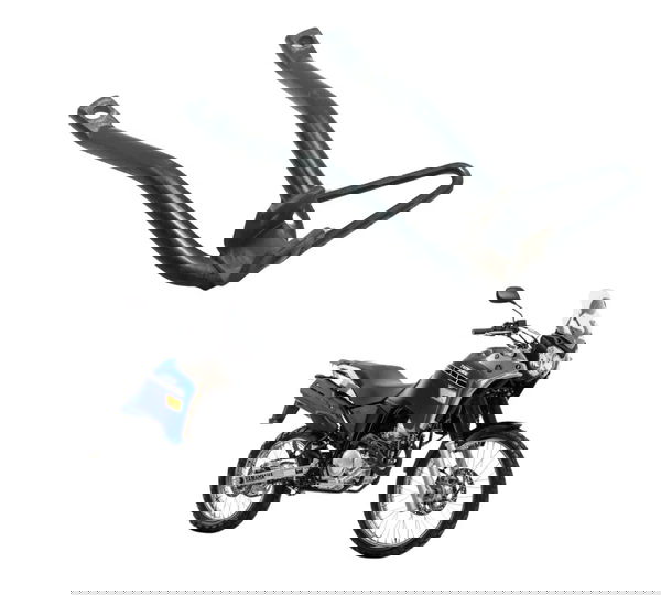 Suporte Pedaleira Tras Esq Yamaha Xtz 250 Tenere 16-19 Origi Preto