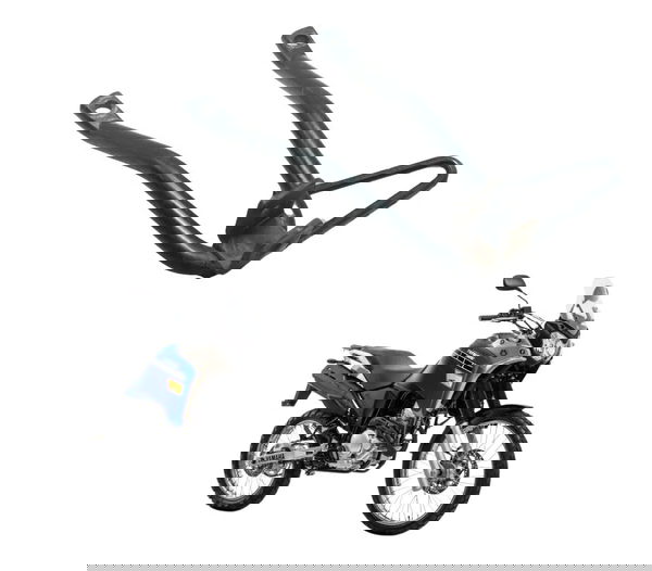 Suporte Pedaleira Tras Esq Yamaha Xtz 250 Tenere 16-19 Origi Preto