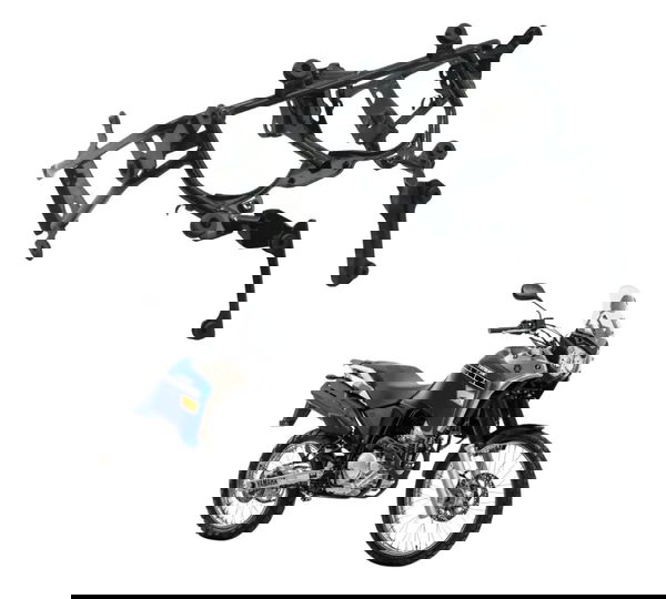 Suporte Aranha Farol Yamaha Xtz 250 Tenere 16-19 Original