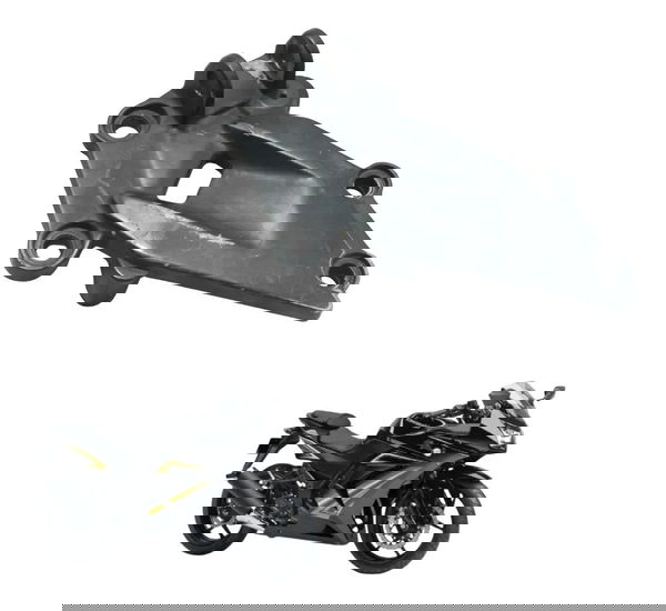 Suporte Pedaleira Dianteira Dir Kawasaki Ninja 250r 09-12