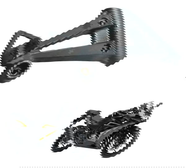 Suporte Pedaleira Tras Dir Kawasaki Ninja 250r 09-12 Origina