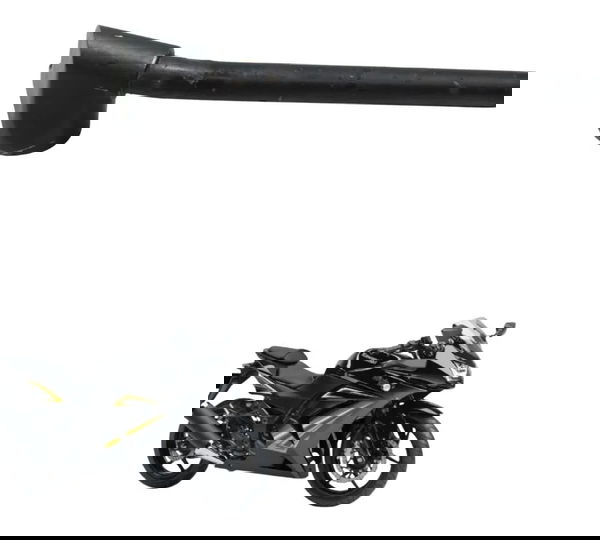 Semi Guidão Direito C/avaria Kawasaki Ninja 250r 09-12 Origi
