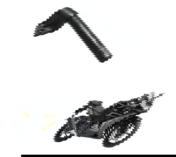 Semi Guidão Dir C/ Avaria Kawasaki Ninja 250r 09-12 Original