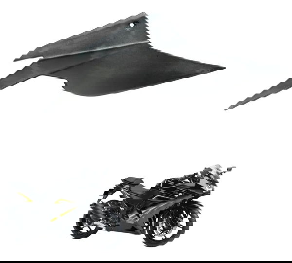 Tampa Lateral Esq Kawasaki Ninja 250r 09-12 Original