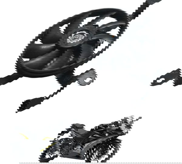 Ventoinha Radiador Kawasaki Ninja 250r 09-12 Original