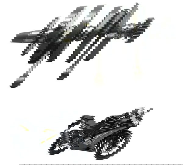 Virabrequim Completo Kawasaki Ninja 250r 09-12 Original