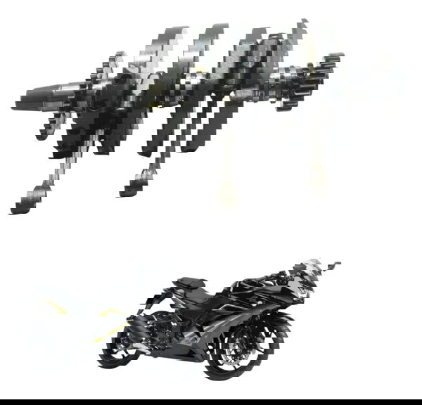 Virabrequim Completo Kawasaki Ninja 250r 09-12 Original