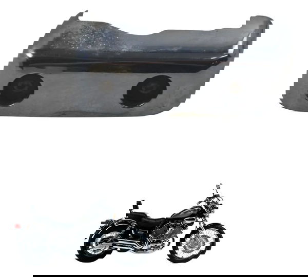 Acabamento Cabeçote C/ Detal Yamaha Virago Xv 535 94-02 Orig Cinza-escuro