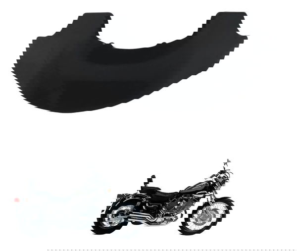 Acabamento Painel Yamaha Virago Xv 535 94-02 Original Preto