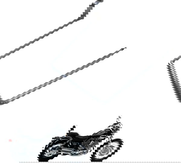 Afastador Alforge Yamaha Virago Xv 535 94-02 Cinza