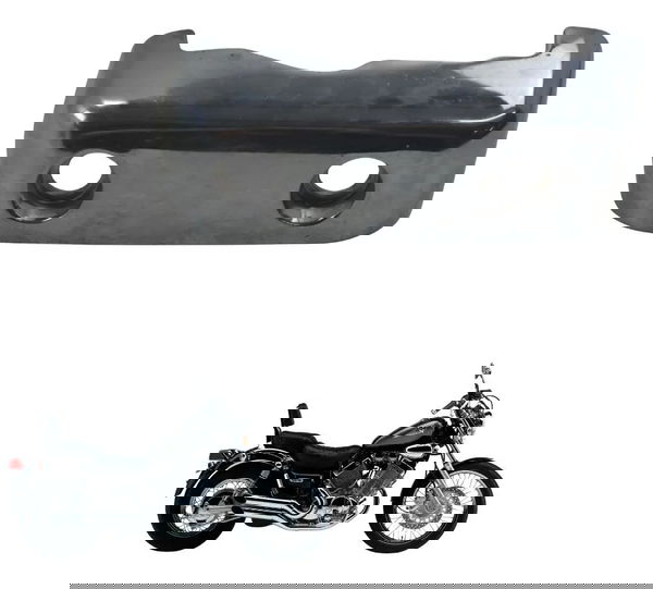 Acabamento Cabeçote Yamaha Virago Xv 535 94-02 Original Cinza-escuro